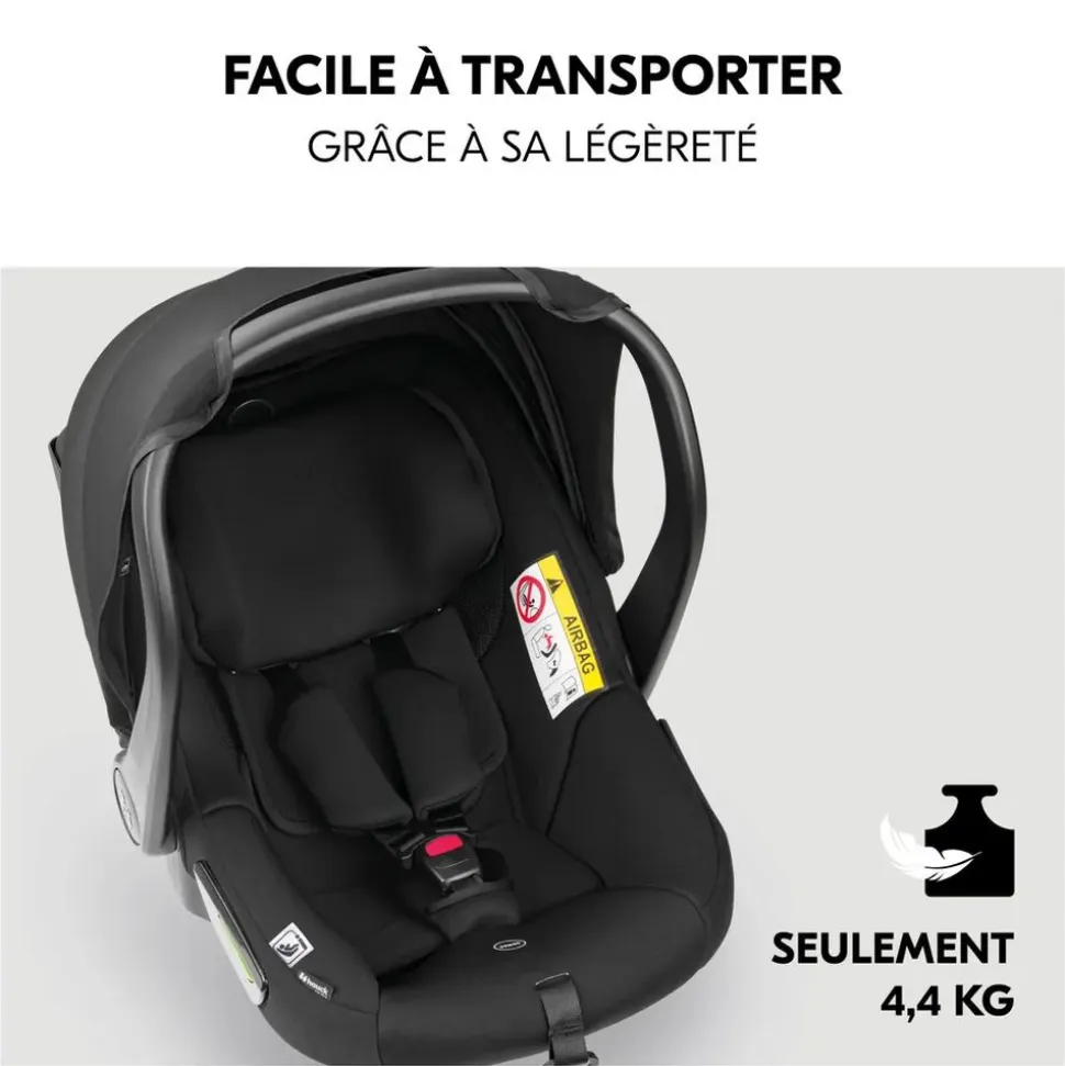 Poussette compacte travel n care beige + coque drive n care + adaptateurs