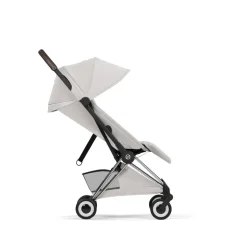 Poussette compacte voyage coya 2 style châssis chrome city grey