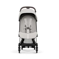 Poussette compacte voyage coya 2 style châssis chrome city grey