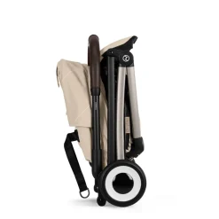 Poussette compacte voyage orfeo 3 almond beige
