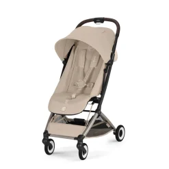 Poussette compacte voyage orfeo 3 almond beige