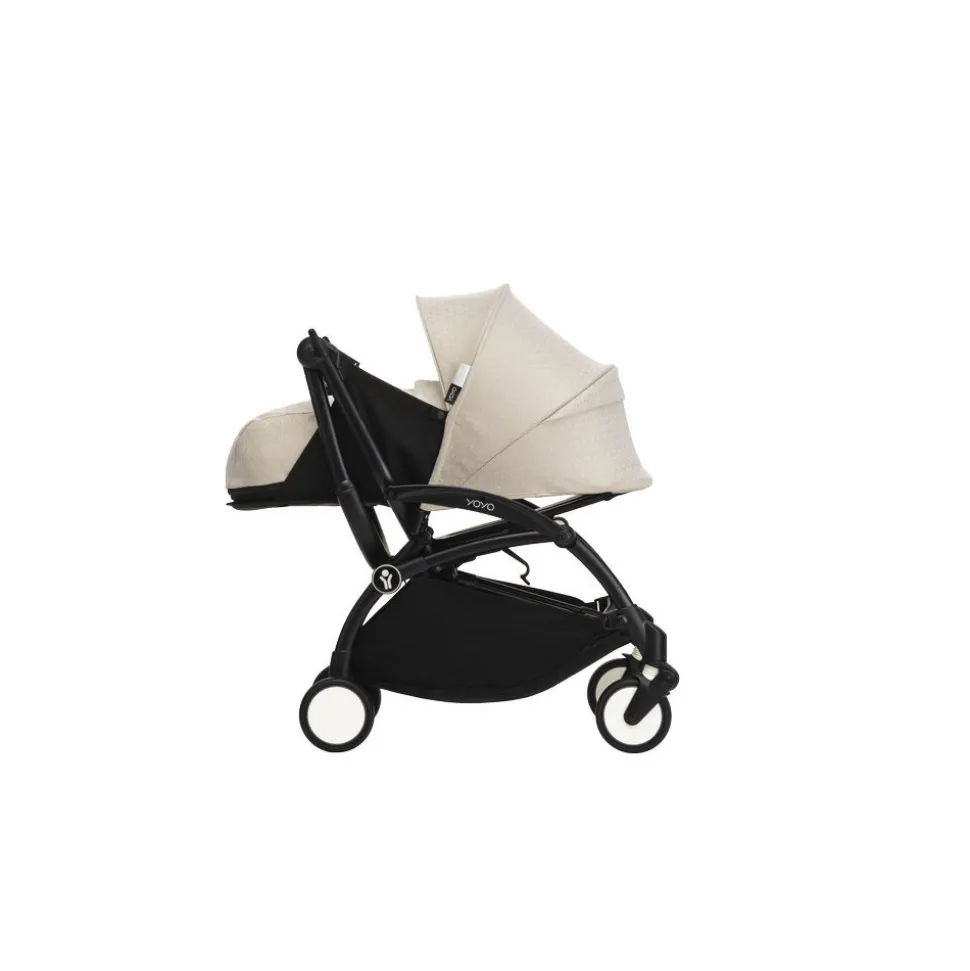 Poussette complète yoyo 3 châssis noir pack 0+ et 6+ bonpoint