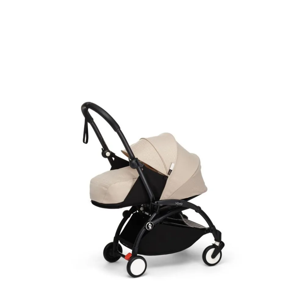 Poussette complète yoyo 3 châssis noir pack 0+ et 6+ bonpoint
