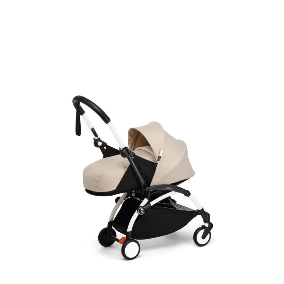 Poussette complète yoyo 3 châssis blanc pack 0+ et 6+ bonpoint