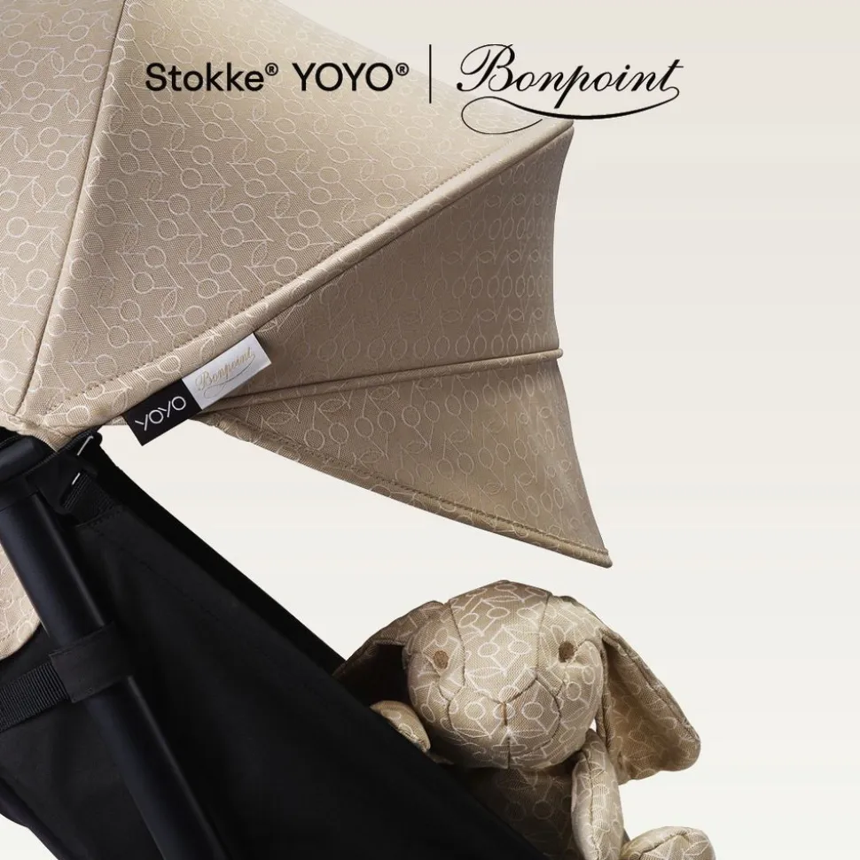 Poussette complète yoyo 3 châssis blanc pack 0+ et 6+ bonpoint