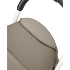 Poussette complète yoyo 3 châssis blanc pack 0+ et 6+ taupe