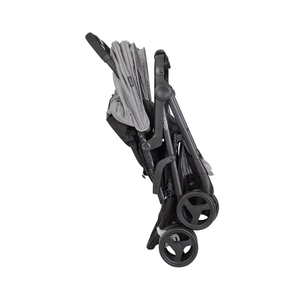Poussette double duorider steeple gray