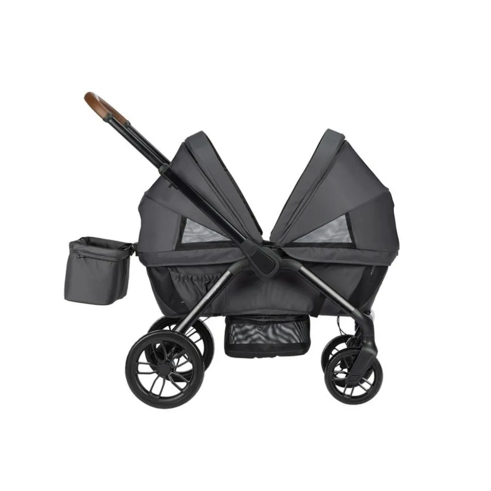 Poussette double helios mineral graphite