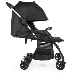 Poussette double ohlala' twin black night