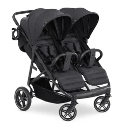 Poussette double uptown duo melange black