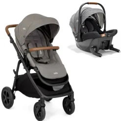 Poussette duo alore pebble + siège auto sprint carbon gris