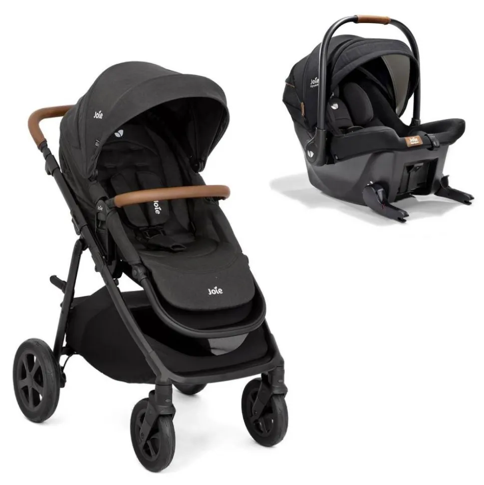 Poussette duo alore shale + siège auto sprint eclipse noir