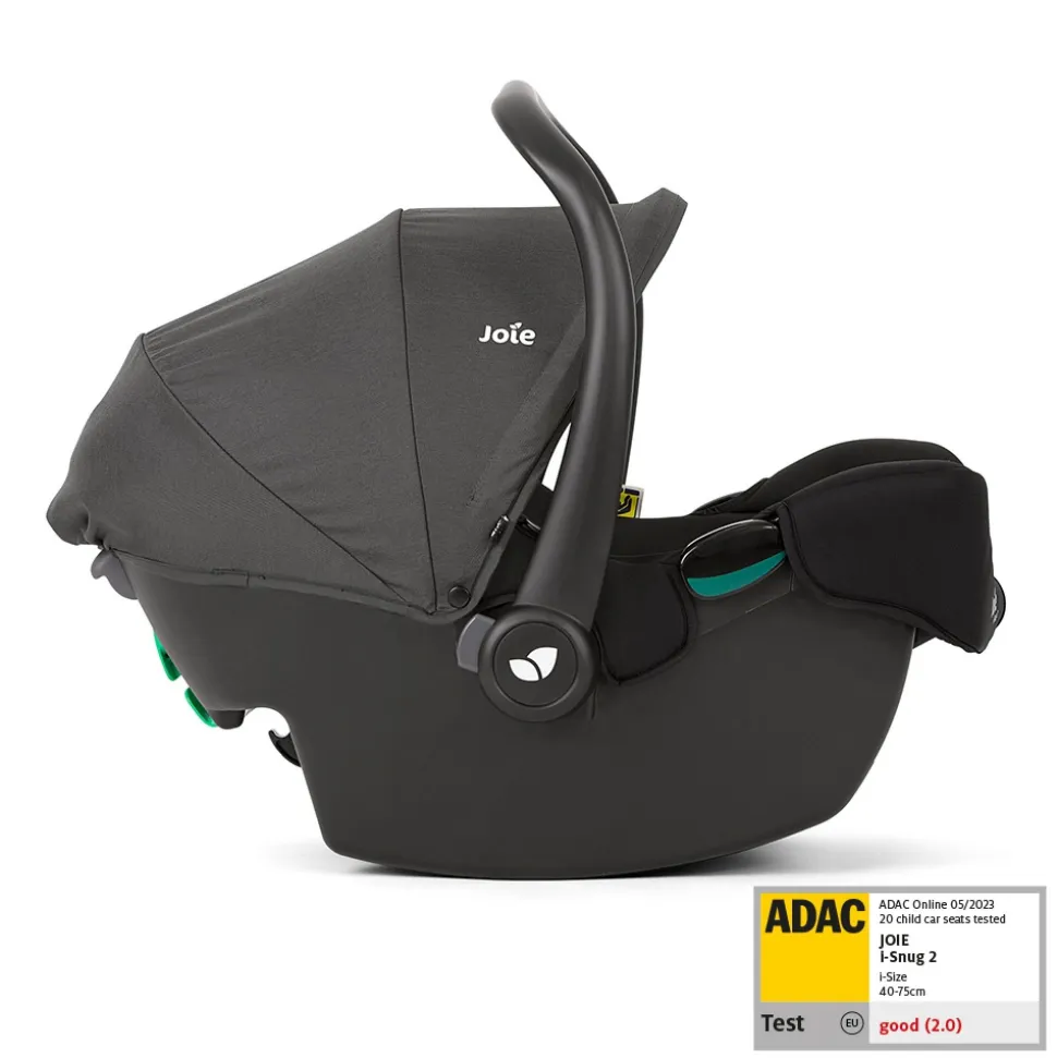 Poussette duo alore + siège auto i-snug 2 shale noir