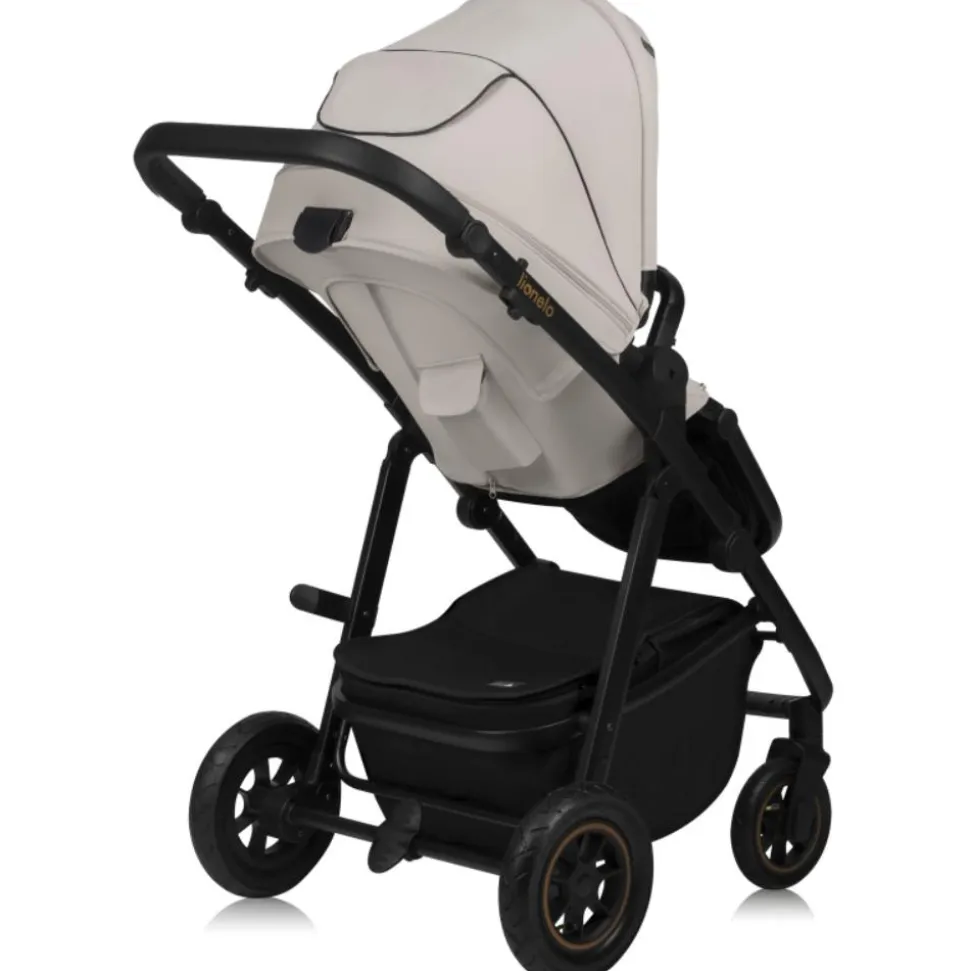 Poussette duo amber + nacelle beige sand