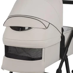 Poussette duo amber + nacelle beige sand