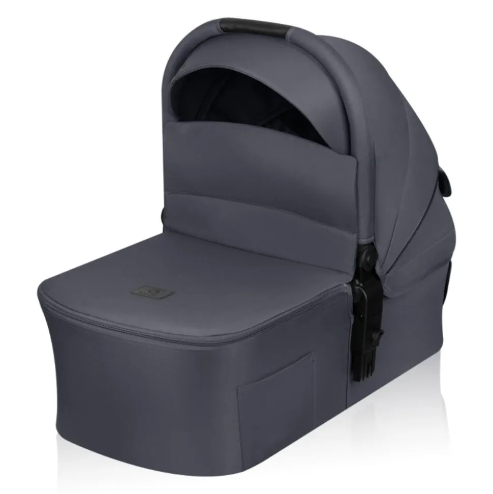 Poussette duo amber + nacelle grey graphite