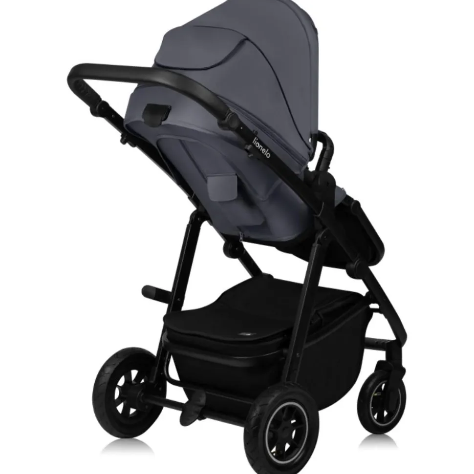 Poussette duo amber + nacelle grey graphite
