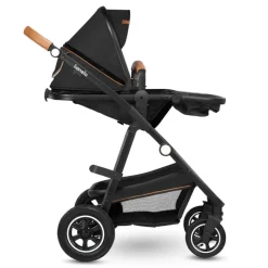 Poussette duo amber + nacelle grey graphite
