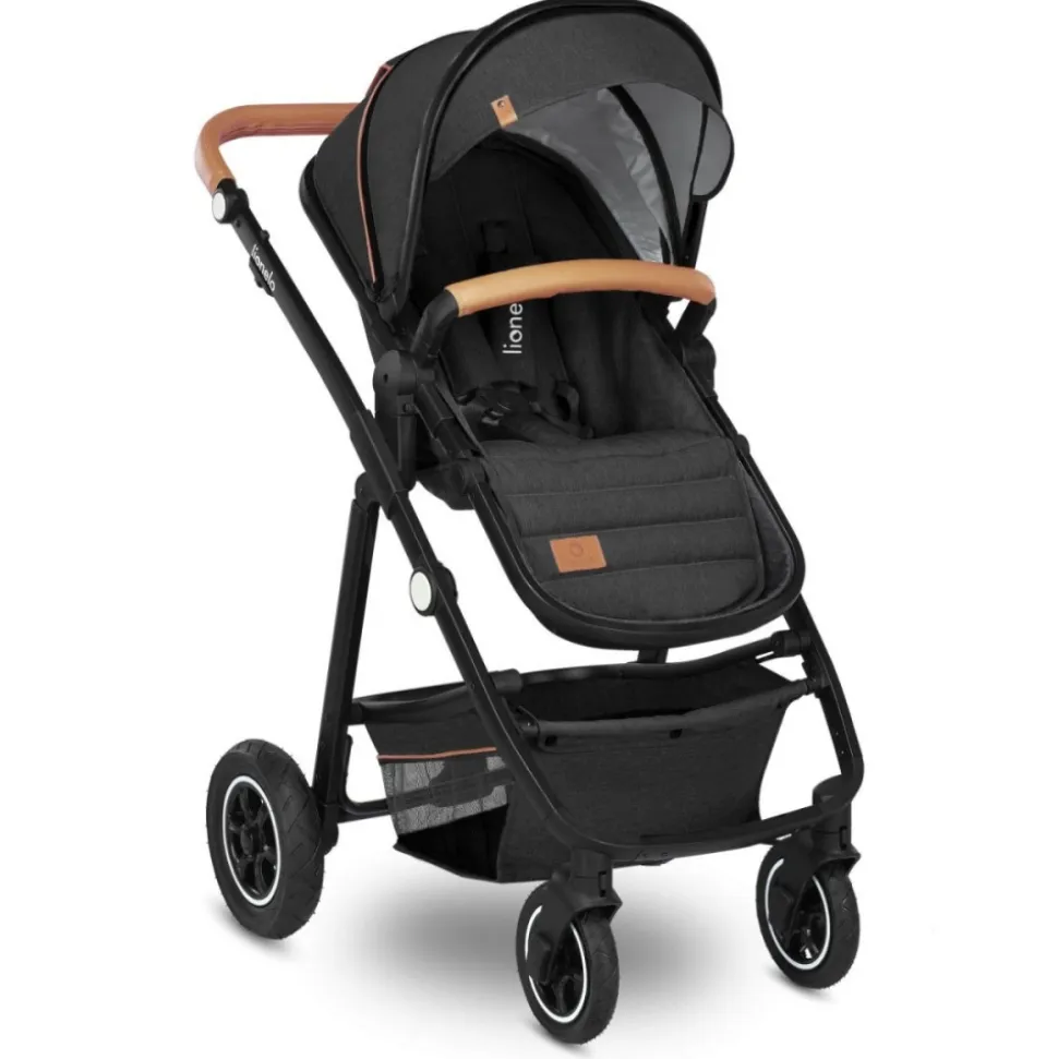Poussette duo amber + nacelle grey graphite