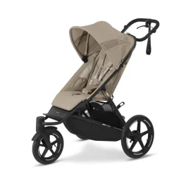 Poussette duo avi spin almond beige + siège auto cloud t i-size