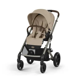 Poussette duo balios s lux 3 almond beige + siège auto aton b2 i-size