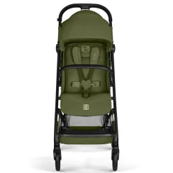Poussette duo beezy 4 compacte moss green avec siège auto cloud t i-size