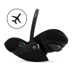 Poussette duo beezy 4 compacte magic black avec siège auto cloud g3 i-size tissu plus