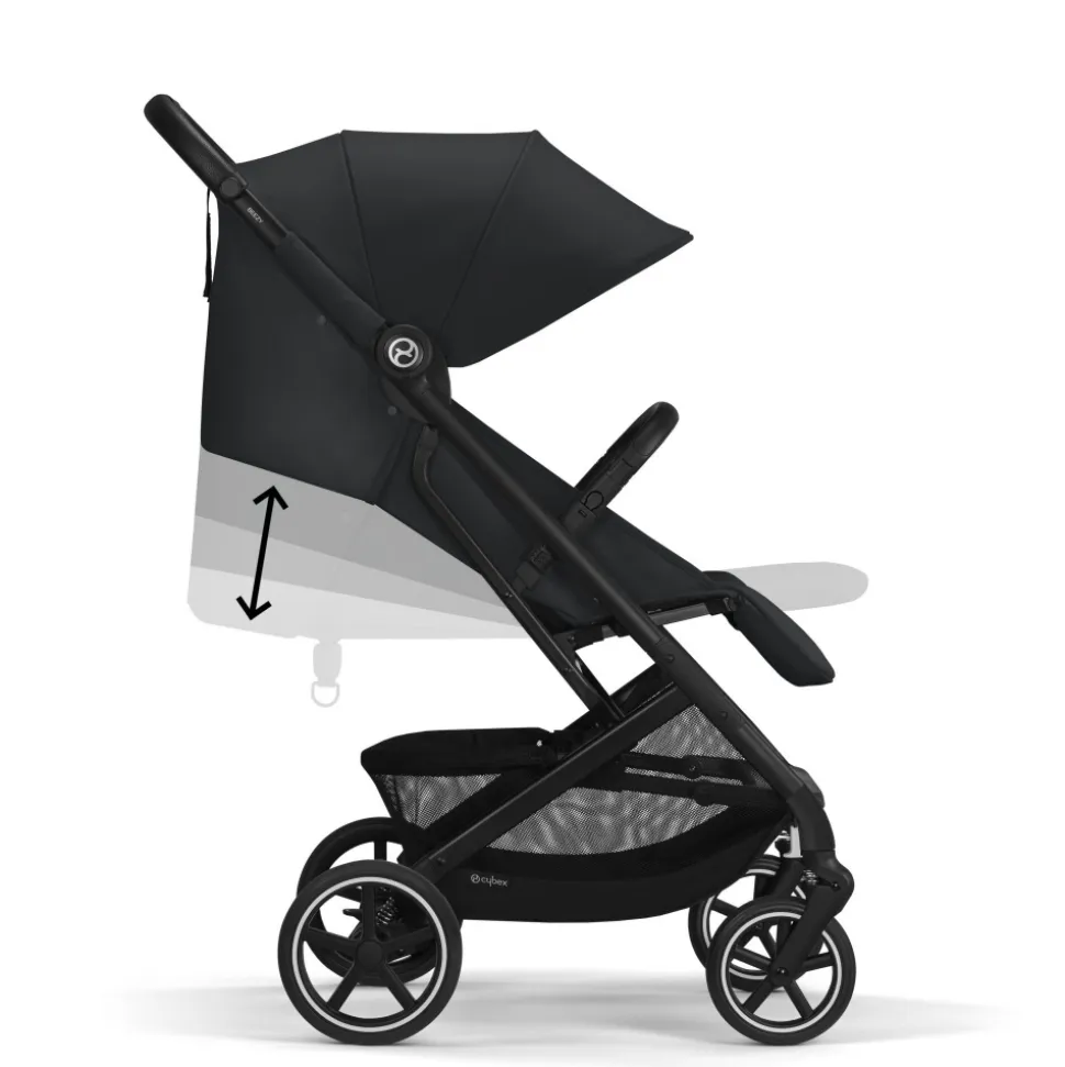 Poussette duo beezy 3 magic black + cloud t i-size