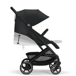 Poussette duo beezy 3 magic black + aton b2 i-size