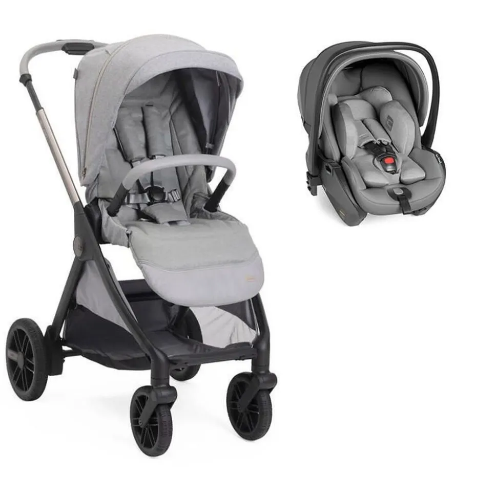 Poussette duo bellagio 2 + siège auto first seat recline i-size lunar rock