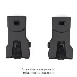 Poussette duo bellagio 2 + siège auto first seat recline i-size black satin
