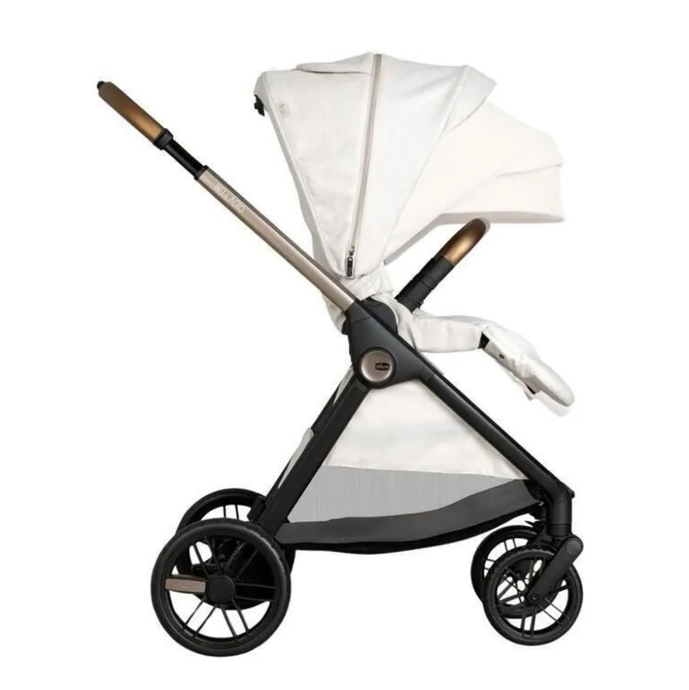 Poussette duo bellagio 2 + siège auto first seat recline i-size amber glow