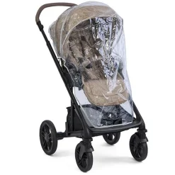 Poussette duo chrome 2 cashew + siège auto i-starter sandstone