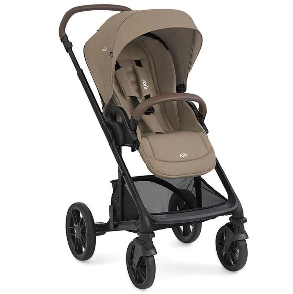 Poussette duo chrome 2 cashew + siège auto i-starter sandstone