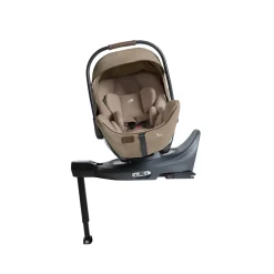 Poussette duo chrome 2 cashew + siège auto i-level pro sandstone marron