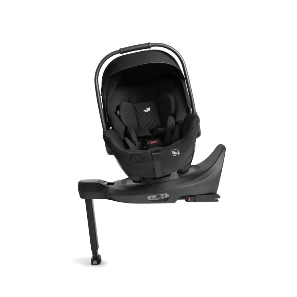 Poussette duo chrome 2 raven + siège auto i-level pro eclipse noir