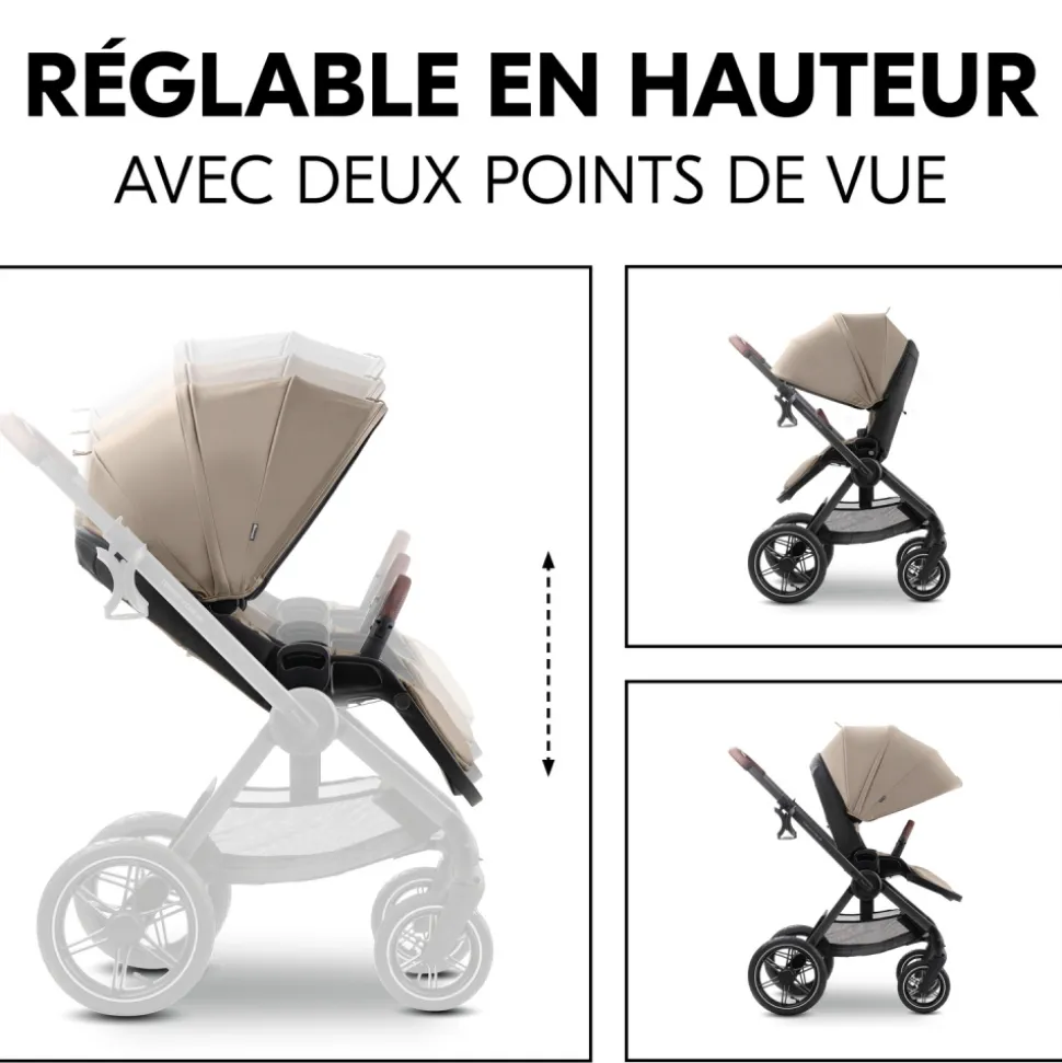 Poussette duo comfort n care air set mocha