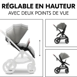 Poussette duo comfort n care air set dark grey