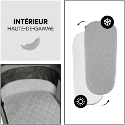 Poussette duo comfort n care air set dark grey