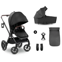 Poussette duo comfort n care set black