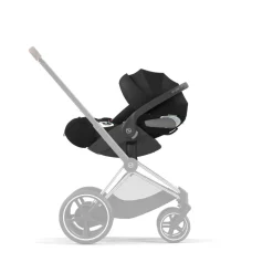 Poussette duo coya leaf green châssis matt black + cloud t i-size