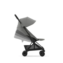 Poussette duo coya mirage grey châssis matt black + cloud t i-size
