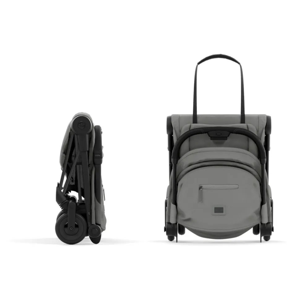 Poussette duo coya mirage grey châssis matt black + cloud t i-size