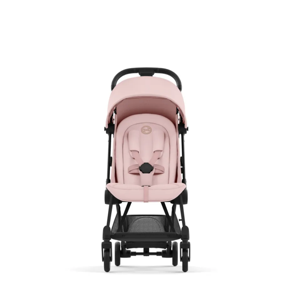Poussette duo coya peach pink châssis matt black + cloud t i-size