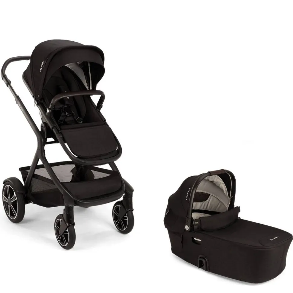 Poussette duo demi next + nacelle demi next caviar