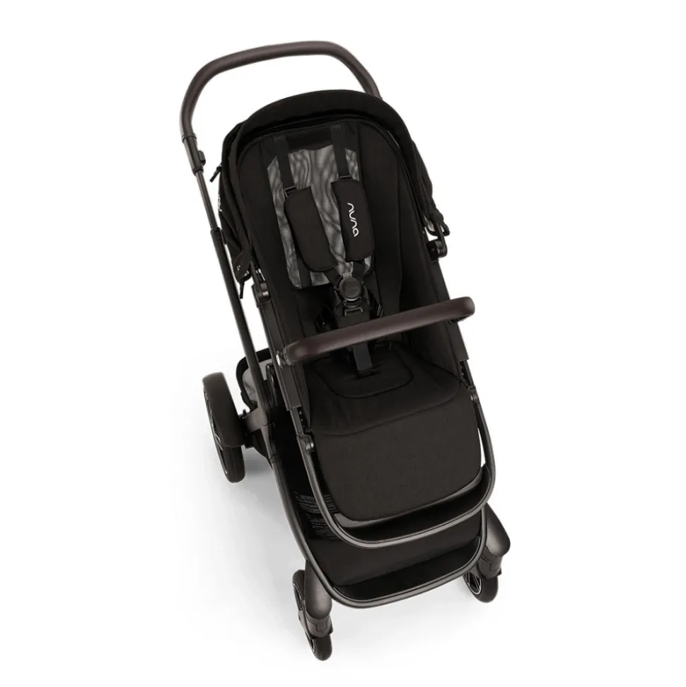 Poussette duo demi next + siège auto pipa next caviar