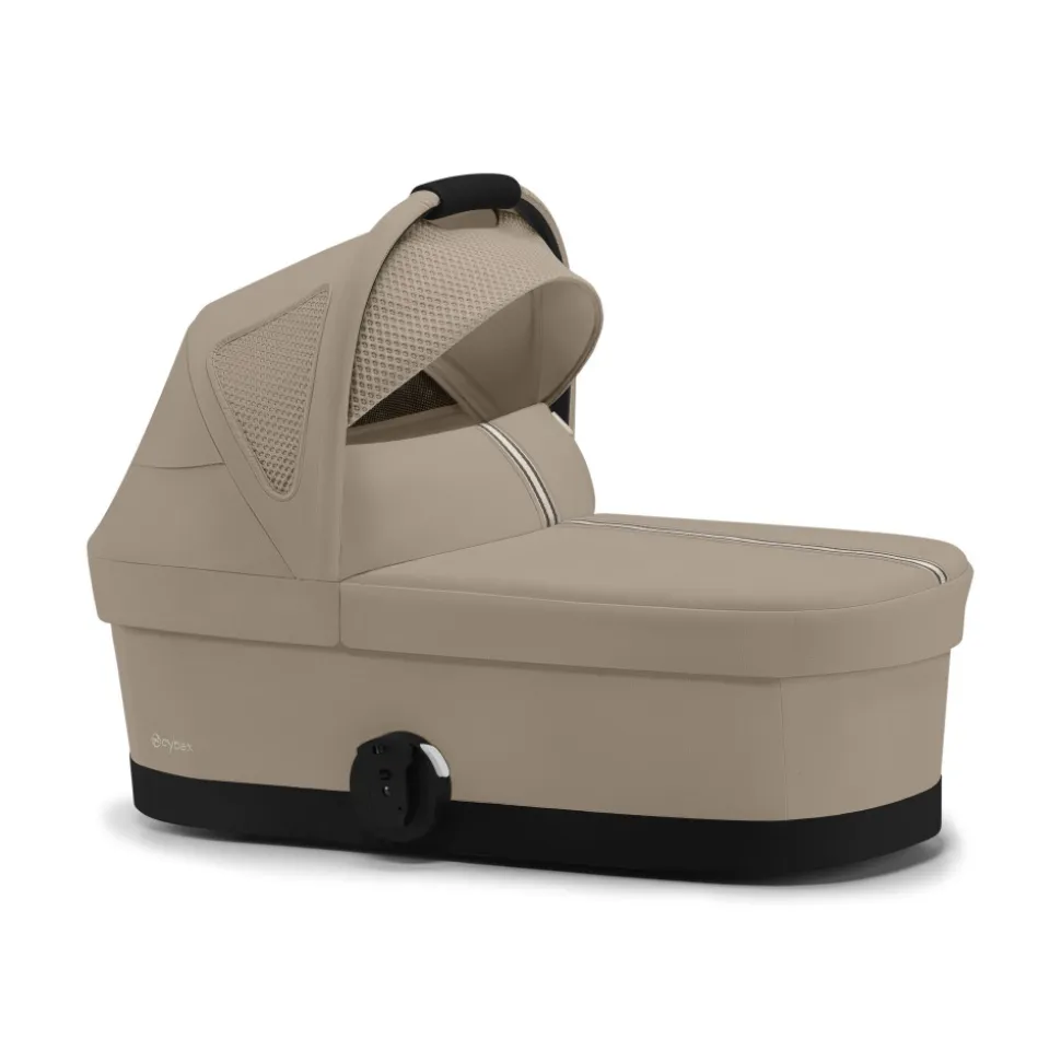 Poussette duo eezy s twist+ 2 pivotante almond beige avec nacelle cot s
