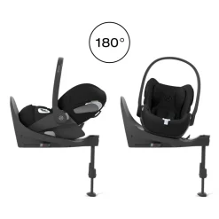 Poussette duo eezy s twist+ 2 pivotante magic black avec siège auto cloud t i-size