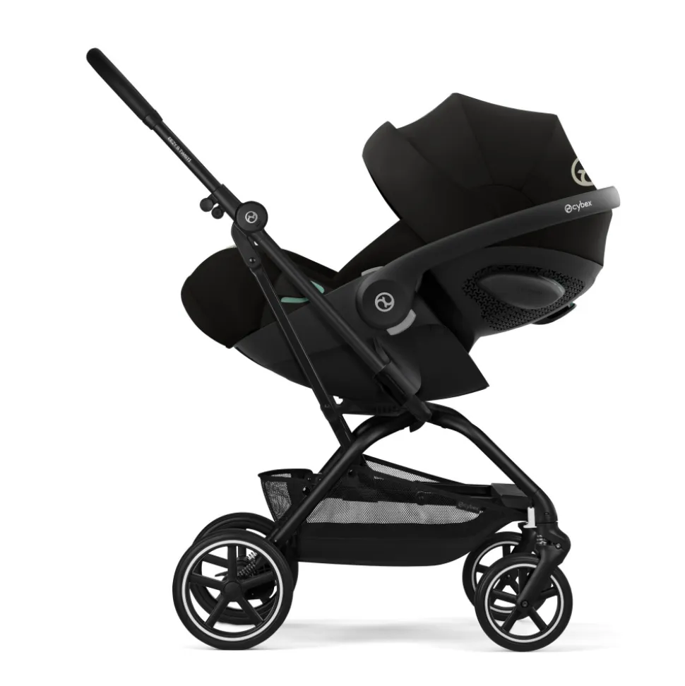 Poussette duo eezy s twist+ 2 pivotante magic black avec siège auto cloud t i-size