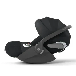 Poussette duo eezy s twist+ 2 pivotante magic black avec siège auto cloud t i-size tissu plus